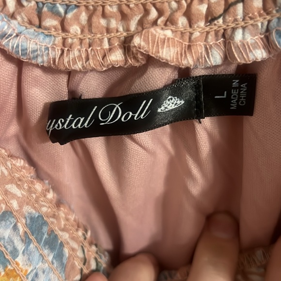 NEW WITH TAGS Crystal Ball Pink Floral Dress - Picture 4 of 5